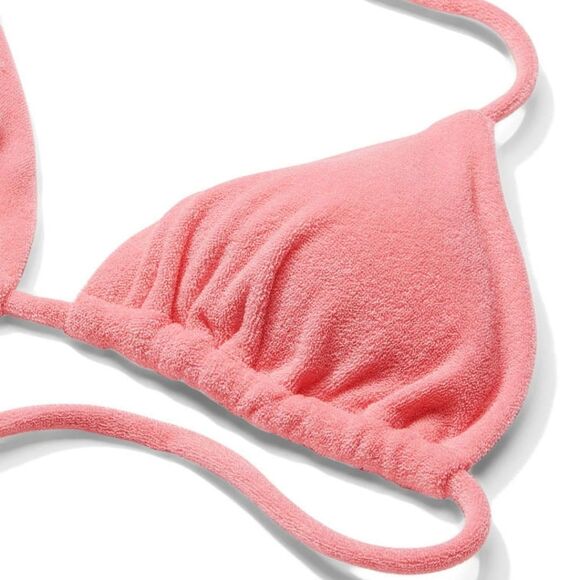 📦 VICTORIA'S SECRET SWIM Mix-and-Match Triangle Bikini Top Pink Grapefruit - Picture 4 of 7